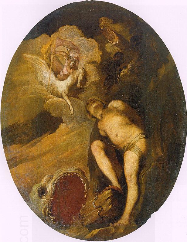 Maffei, Francesco Perseus Liberating Andromeda China oil painting art